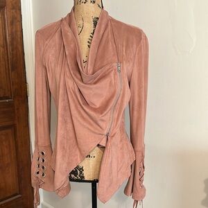 INC International Concepts Pink Asymmetrical Blazer